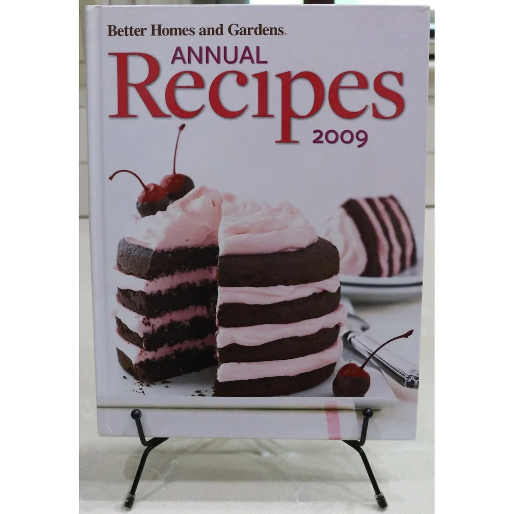 Better Homes and Gardens Annual Recipes 2009 Hardcover Cookbook 400+ Recipes